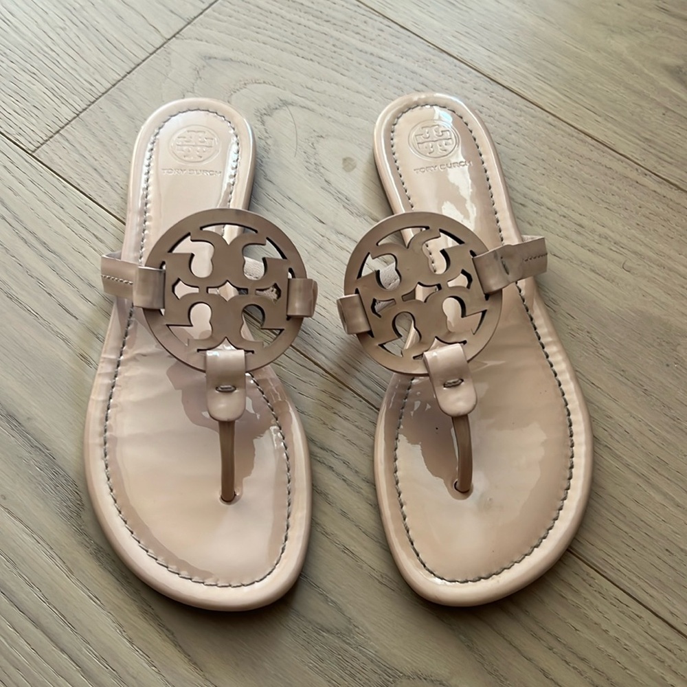 Tory Burch Light Pink Miller Sandals